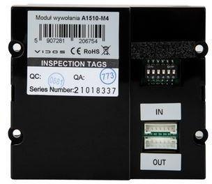 VIDOS Moduł wywołania VIDOS A1510-M4
