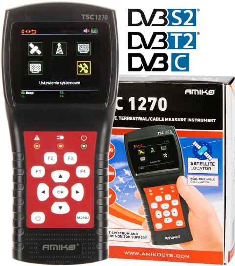 INVERTO Miernik Combo AMIKO TSC-1270 (S2+T2/C)
