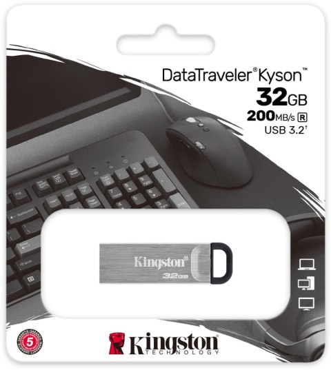 KINGSTON Pendrive Kingston Kyson DTKN/32GB USB 3.2 Gen1