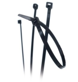 TRYTYT Opaska zaciskowa CZARNA UV 160x4,5 CV-160STW (100szt.)