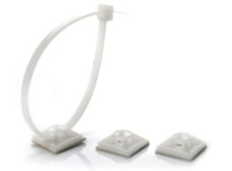 TRYTYT UCHWYT MOCUJĄCY SAMOPRZYLEPNY HW-3AC BIAŁY (100szt.)