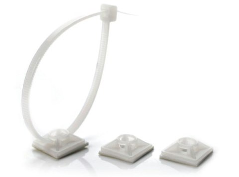 TRYTYT UCHWYT MOCUJĄCY SAMOPRZYLEPNY HW-3AC BIAŁY (100szt.)