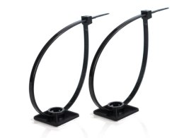 TRYTYT UCHWYT MOCUJĄCY SAMOPRZYLEPNY HW-3ACB CZARNY (100szt.)