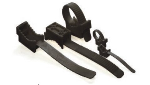 TRYTYT UCHWYT PASKOWY DO MOCOWANIA PRZEWODÓW UP-22UV CZARNY (100szt.)