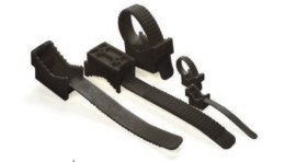 TRYTYT UCHWYT PASKOWY DO MOCOWANIA PRZEWODÓW UP-50UV CZARNY (10szt.)