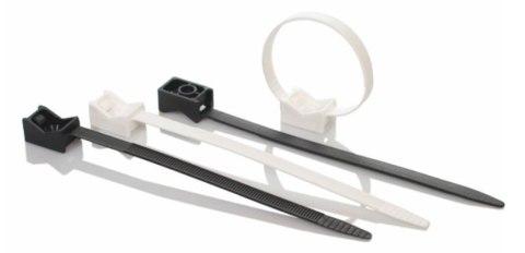 TRYTYT UCHWYT PASKOWY UNIWERSALNY UP-1035UV CZARNY (100szt.)