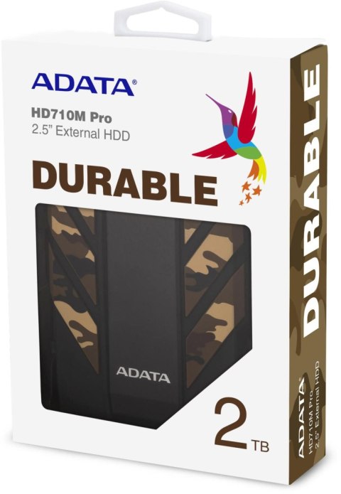 ADATA DYSK ZEWNĘTRZNY ADATA HD710MP 2TB 2.5'' USB3.1 MILITARY