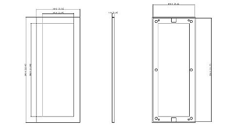 DAHUA RAMKA DO MODUŁÓW WIDEODOMOFONOWYCH DAHUA VTM126