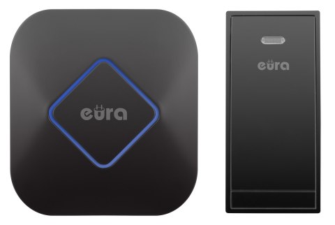 EURA DZWONEK BEZPRZEWODOWY ''EURA'' WDP-83H2 ''JAZZ'' bezbateryjny CZARNY