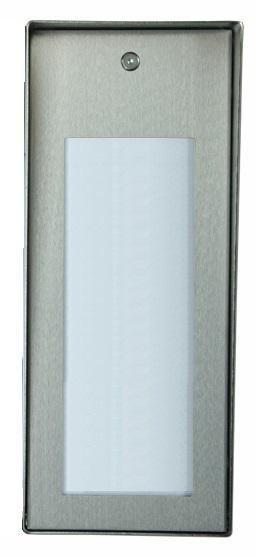 LASKOMEX Laskomex NP-2600 Panel informacyjny ze stali nierdzewnej, do domofonu CD-2600 w obudowie natynkowej.