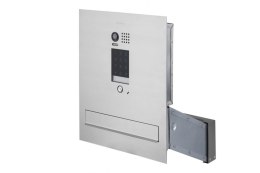 VIDOS Skrzynka na listy VIDOS DUO S1401D-SKM z wbudowanym wideodomofonem