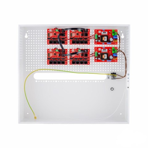 ATTE Zestaw do 17 kamer IP switch PoE 17P+1UP ATTE IP-17-11-H