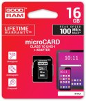 GOODRAM Karta pamięci microSD GOODRAM UHS-I 16GB