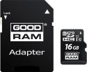 GOODRAM Karta pamięci microSD GOODRAM UHS-I 16GB