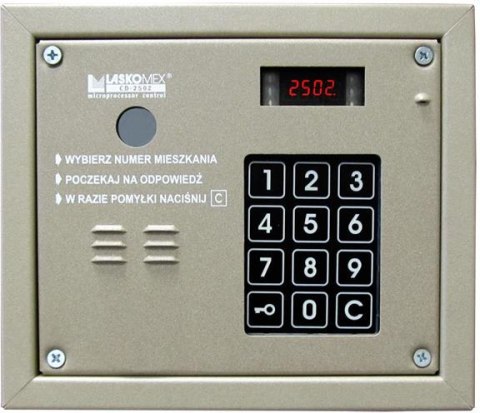 LASKOMEX Laskomex CP-2503R beżowy Panel audio z czytnikiem kluczy RFID