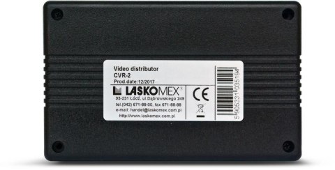 LASKOMEX Laskomex CV-R2 CVR-2 Moduł rozdzielacza wideo do monitorów (obsługujący do 4 monitorów)
