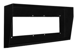 LASKOMEX Laskomex DA-2H czarna Obudowa stalowa, natynkowa, dwu segmentowa pozioma