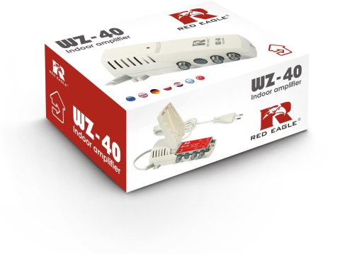 RED EAGLE Wzmacniacz DVB-T/T2 WZ-40 RED EAGLE