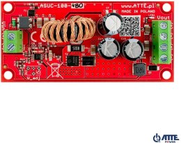 ATTE PRZETWORNICA DC/DC ATTE ASUC-100-480-OF MODUŁ DC/DC Vin 10...30VDC, Vout 48VDC, Pout 100W