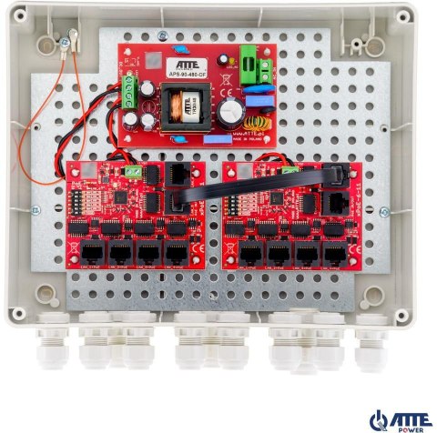 ATTE SWITCH ZEWNĘTRZNY 10-PORTOWY POE ATTE IP-9-11-L2