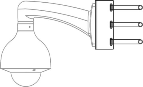 DAHUA UCHWYT SŁUPOWY DAHUA PFA150-V2
