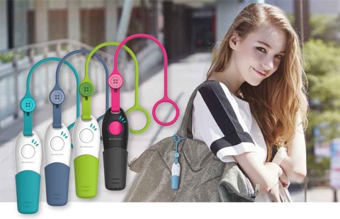 FERGUSON Ferguson Smart Whistle - gwizdek SOS - czarno-różowy