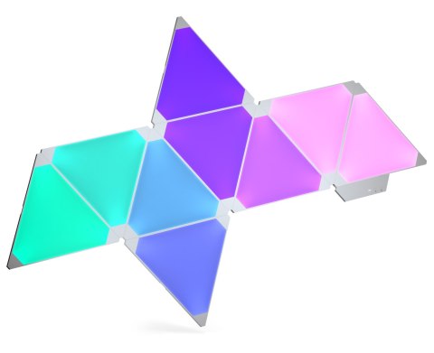 INNY INTELIGENTNE PANELE LED Aurora Nanoleaf Light Panels Smarter Kit WI-FI (Zestaw 9 paneli)