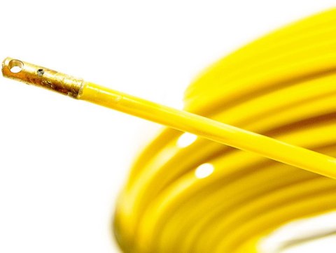 OEM WŁÓKNO SZKLANE DO PRZECIĄGANIA KABLI 8mm / 150m (PILOT / STALKA) PE + STOJAK