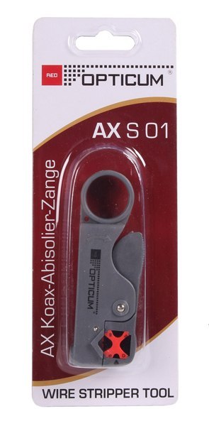 OPTICUM Ściągacz izolacji do kabli koncentrycznych OPTICUM AX S 01