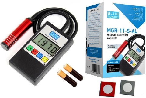 BLUE TECHNOLOGY Miernik grubości lakieru Blue Technology MGR-11-S-AL