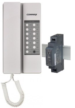 COMMAX Zestaw interkomowy COMMAX 11xTP-12RC