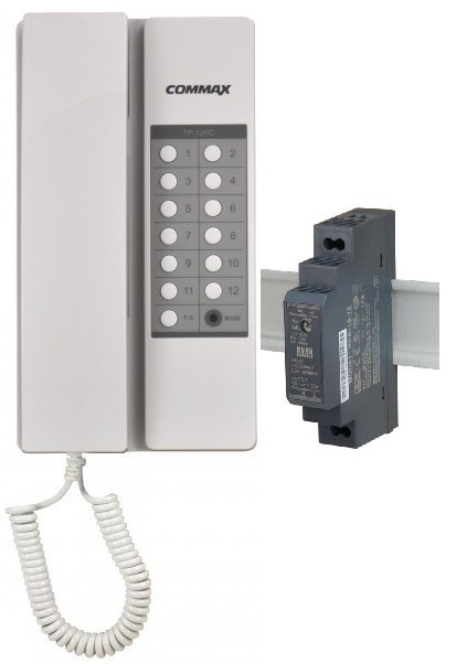 COMMAX Zestaw interkomowy COMMAX 11xTP-12RC