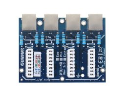 EWIMAR Moduł LAN z zabezpieczeniem przeciwprzepięciowym PRO z ochroną PoE EWIMAR PTU-54-PRO/PoE