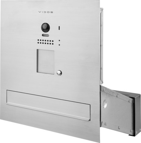VIDOS Skrzynka na listy Vidos DUO S1201A-SKM z wbudowanym wideodomofonem