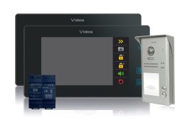 VIDOS Wideodomofon 2-rodzinny VIDOS DUO 2 x M1021B / S1102A