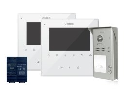 VIDOS Wideodomofon 2-rodzinny VIDOS DUO 2 x M1022W / S1102A