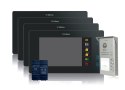 VIDOS Wideodomofon 4-rodzinny VIDOS DUO 4 x M1021B / S1104A