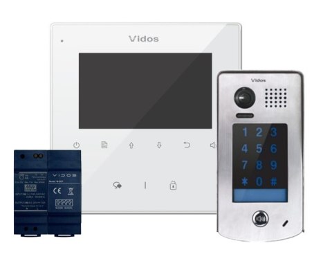 VIDOS Wideodomofon VIDOS DUO M1022W / S1301D