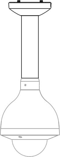 DAHUA UCHWYT SUFITOWY DAHUA PFB300C