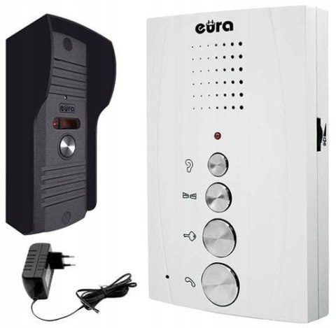 EURA DOMOFON EURA ADP-11A3 ''INVITO'' b/słuchawkowy biały