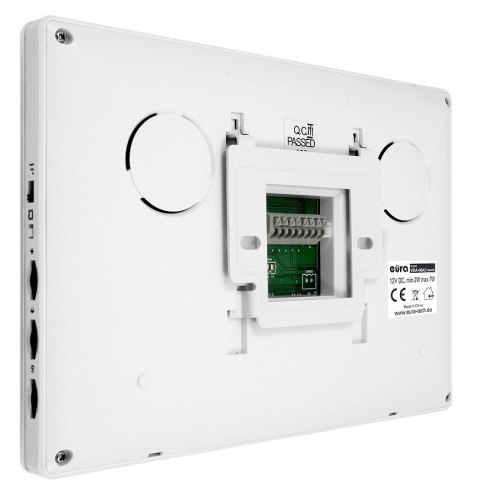 EURA MONITOR ''EURA'' VDA-06A3 BIAŁY kolor 7'' pamięć wewnętrzna otwieranie 2 wyjść