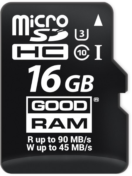GOODRAM Karta pamięci microSD GOODRAM C10 UHS-I 16GB