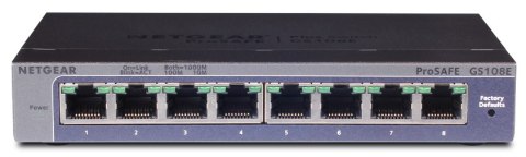 NETGEAR SWITCH NETGEAR GS108E-300PES/400EUS