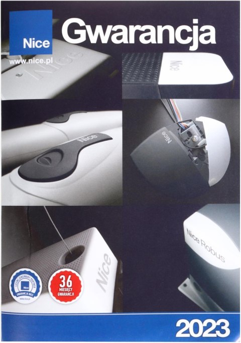 NICE Zestaw NICE THOR 1500 ERA ONE do bram przesuwnych (bez fotokomórek)