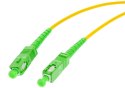 OEM PATCHCORD ŚWIATŁOWODOWY SM 2M SIMPLEX 9/125, SC/APC-SC/APC 3MM