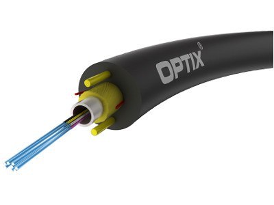 OPTIX KABEL ŚWIATŁOWODOWY AirFlow S-QOTKSdD SM 8x9/125 ITU-T G.657A2 800N SPAN 80M