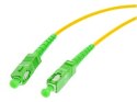 OPTON PATCHCORD ŚWIATŁOWODOWY SM 1M SIMPLEX 9/125, SC/APC-SC/APC 3MM
