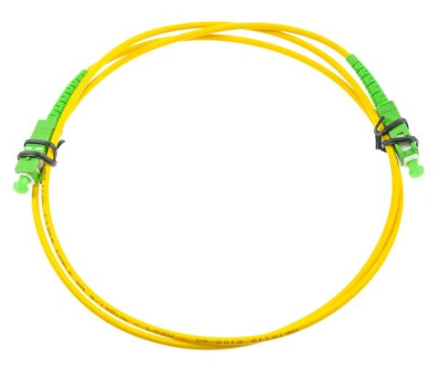 OPTON PATCHCORD ŚWIATŁOWODOWY SM 1M SIMPLEX 9/125, SC/APC-SC/APC 3MM