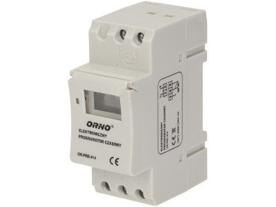 ORNO Programator czasowy na szynę DIN ORNO OR-PRE-414