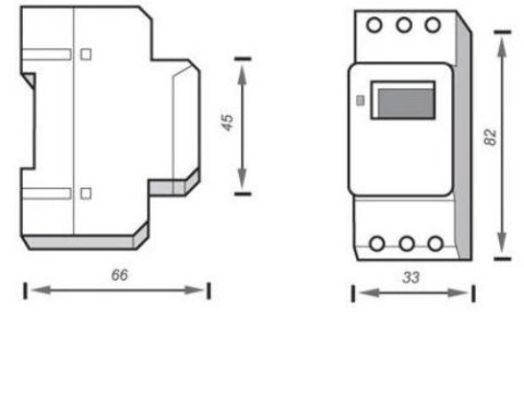 ORNO Programator czasowy na szynę DIN ORNO OR-PRE-414